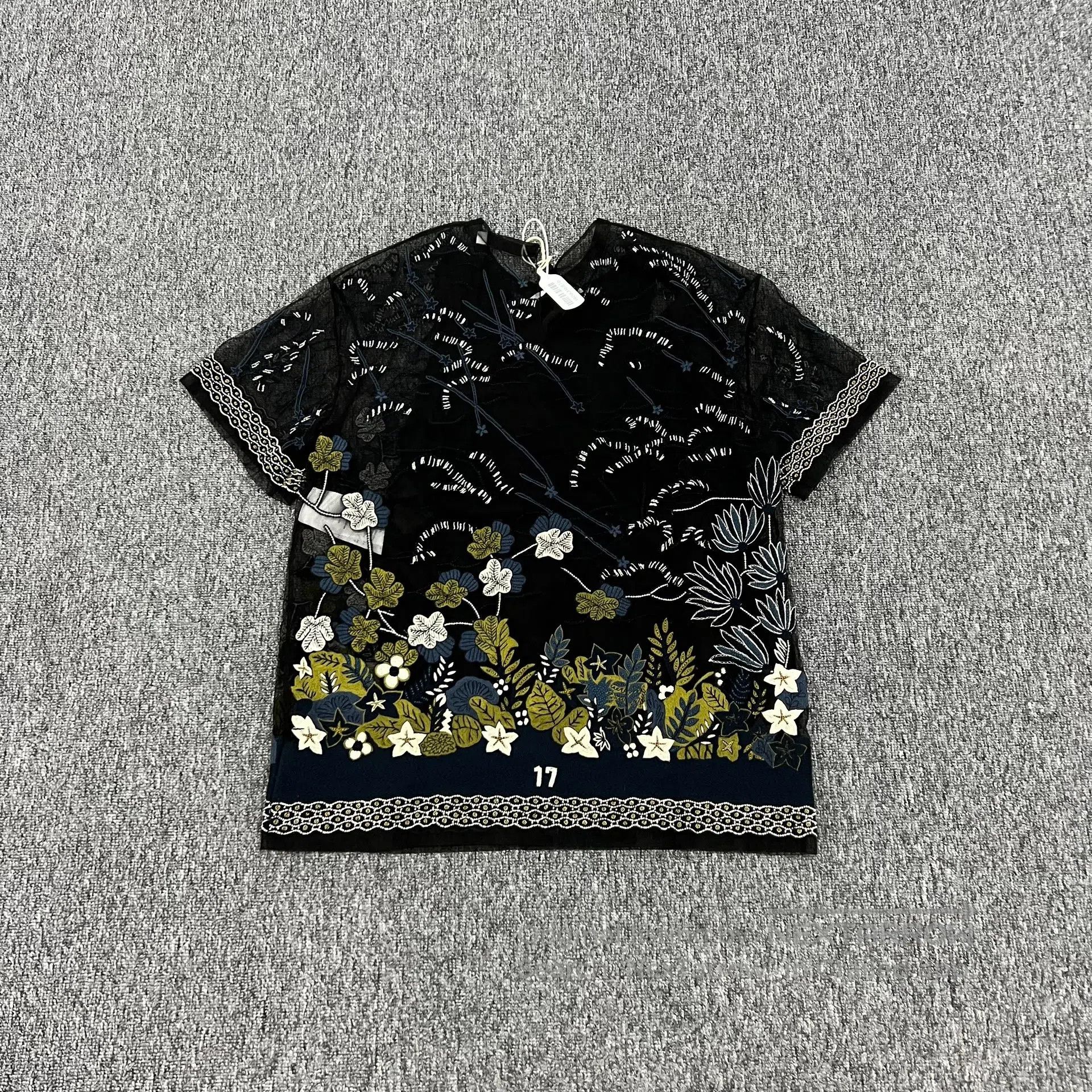 Dior Dior Heavy industry: Beaded embroidery, lace, mesh fabric Size S / US 4 / IT 40 - 2 Thumbnail