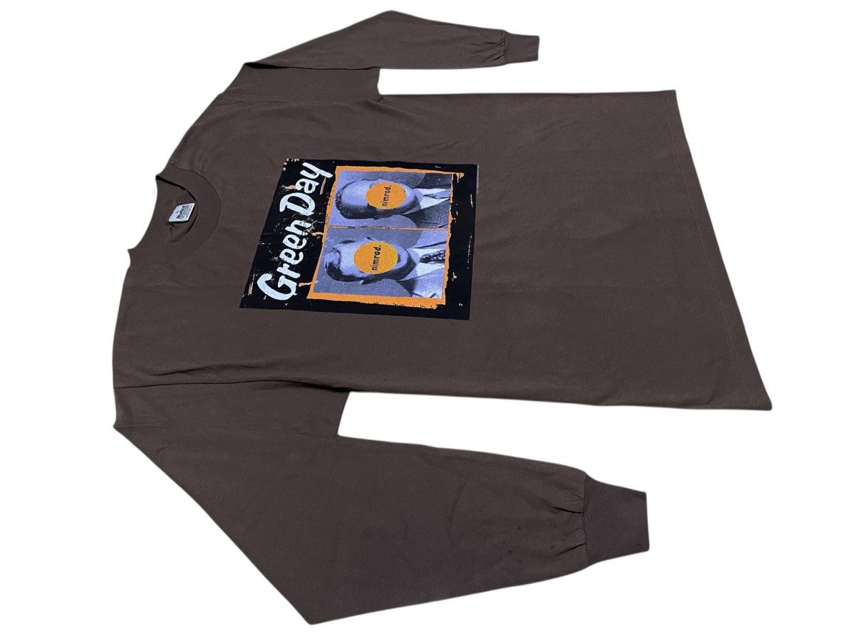 Band Tees Vintage 90s Green Day Nimrod 1997/98 Tour Long Sleeve – Rare Size US XL / EU 56 / 4 - 2 Thumbnail