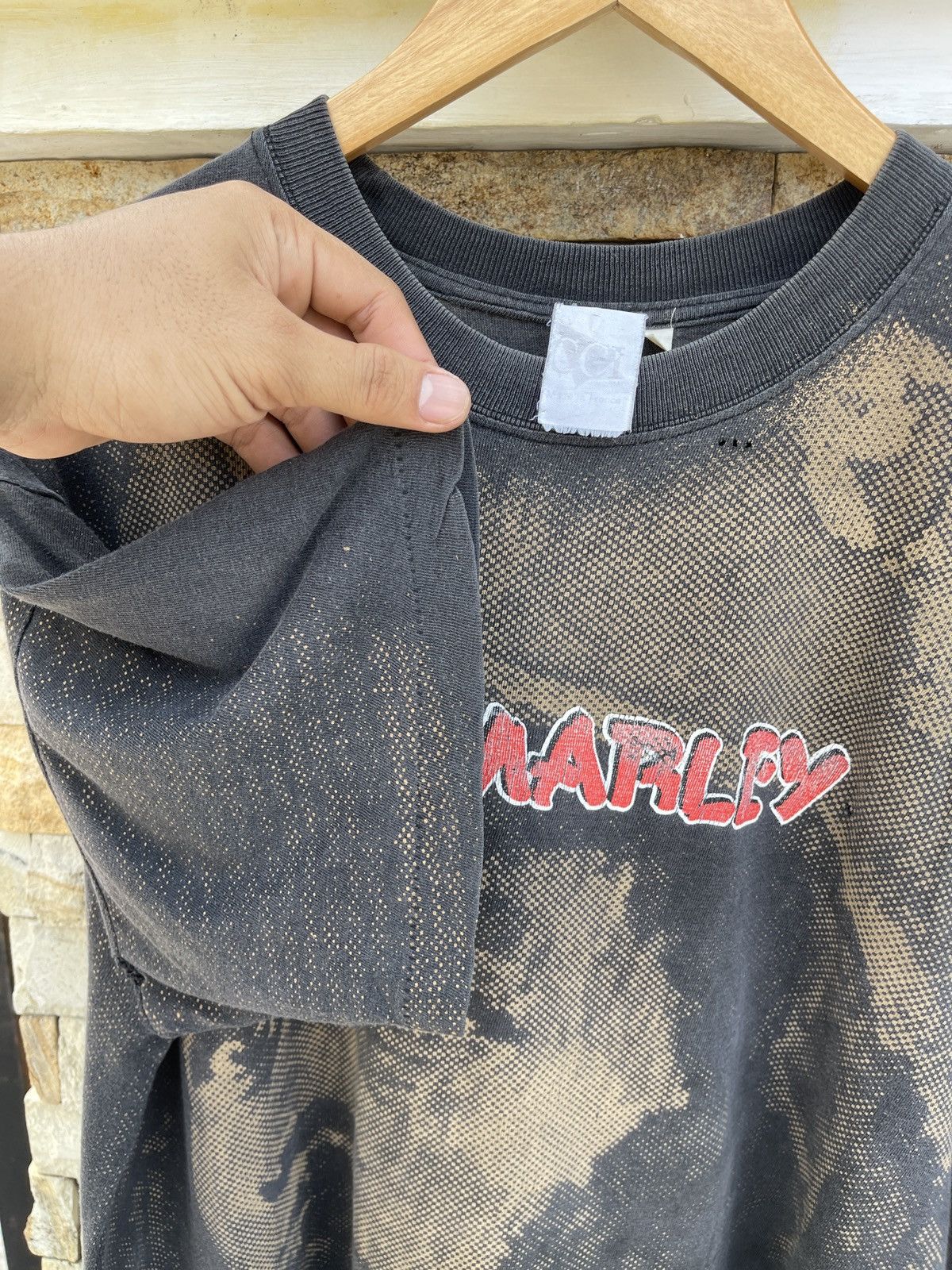 Bob Marley Vtg90s Thrashed🔥BobMarley Rastaman Vibration🔥AOP Faded Tee Size US XL / EU 56 / 4 - 5 Thumbnail