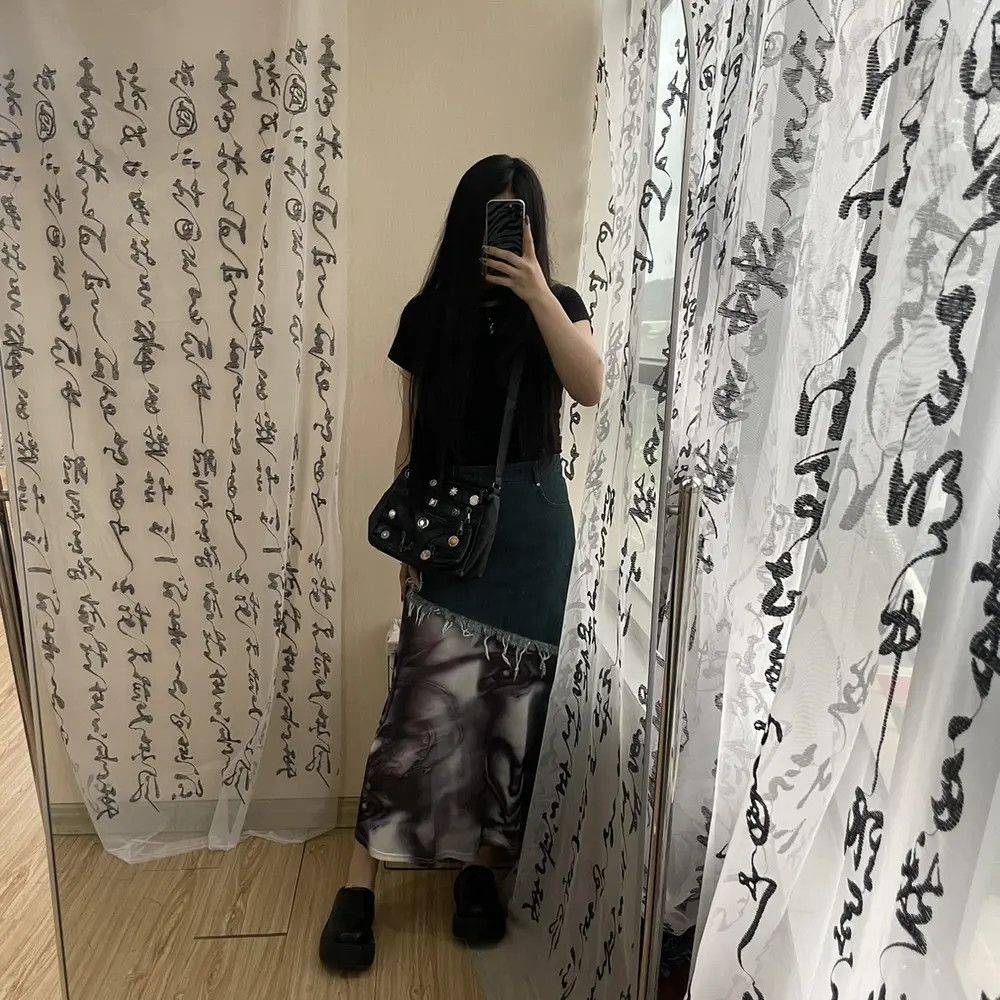Other Black PU Leather Patchwork Crossbody Bag Size ONE SIZE - 4 Thumbnail