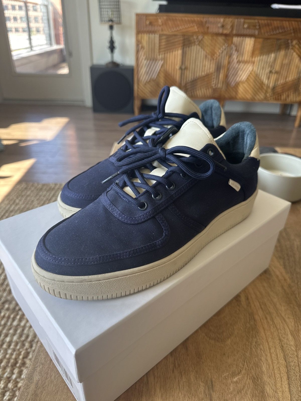 Aime Leon Dore Aime Leon Dore Navy Q14 Sneaker Size 9 Size US 9 / EU 42 - 1 Thumbnail