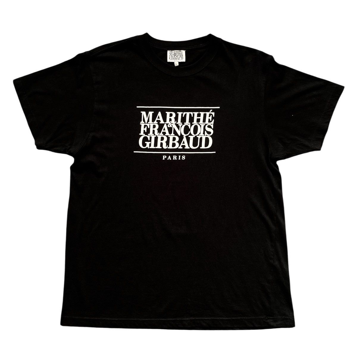 Marithe + Francois Girbaud 🔥Marithe Francois Girbaud Classic Logo Black Tee Size US L / EU 52-54 / 3 - 1 Thumbnail