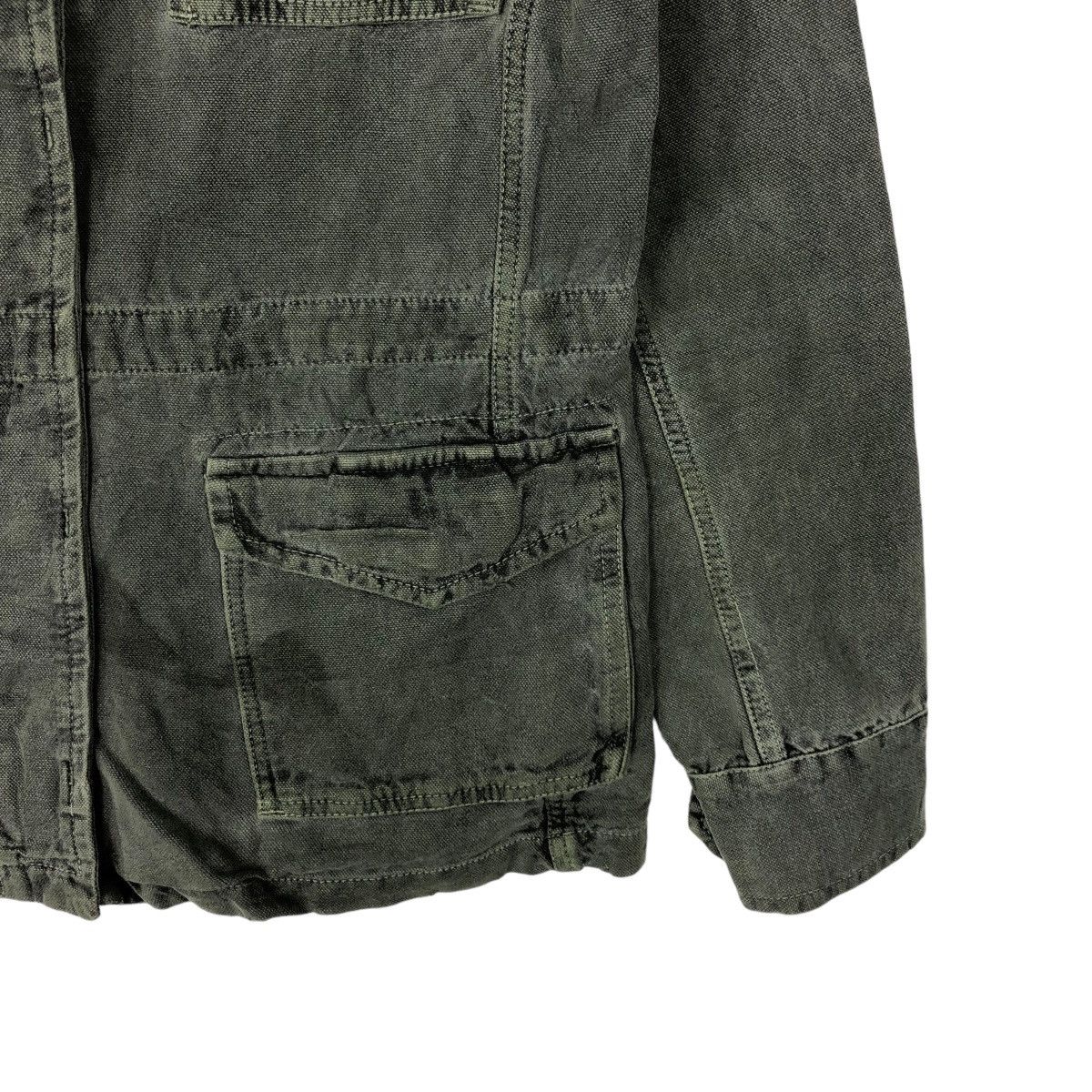 Japanese Brand VINTAGE HIKORY CHORE JACKET SUNDRY JAPAN ISSEY MIYAKE Size US M / EU 48-50 / 2 - 4 Thumbnail