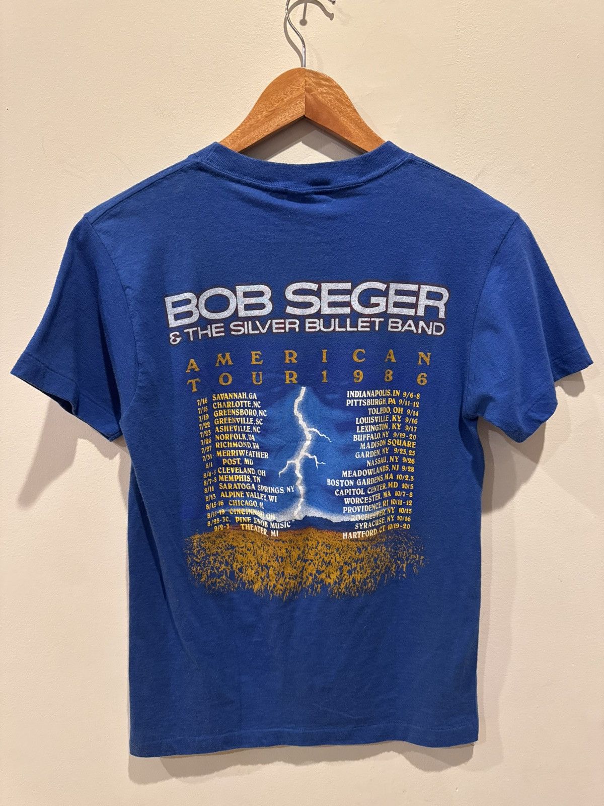 Vintage Bob Seger 86’ silver bullet band tee Size US M / EU 48-50 / 2 - 2 Thumbnail