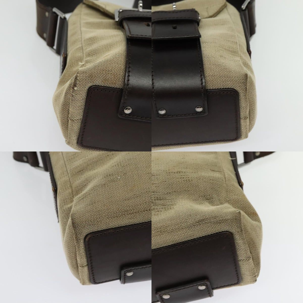 Gucci GUCCI Shoulder Bag Canvas Beige Silver Size ONE SIZE - 10 Thumbnail