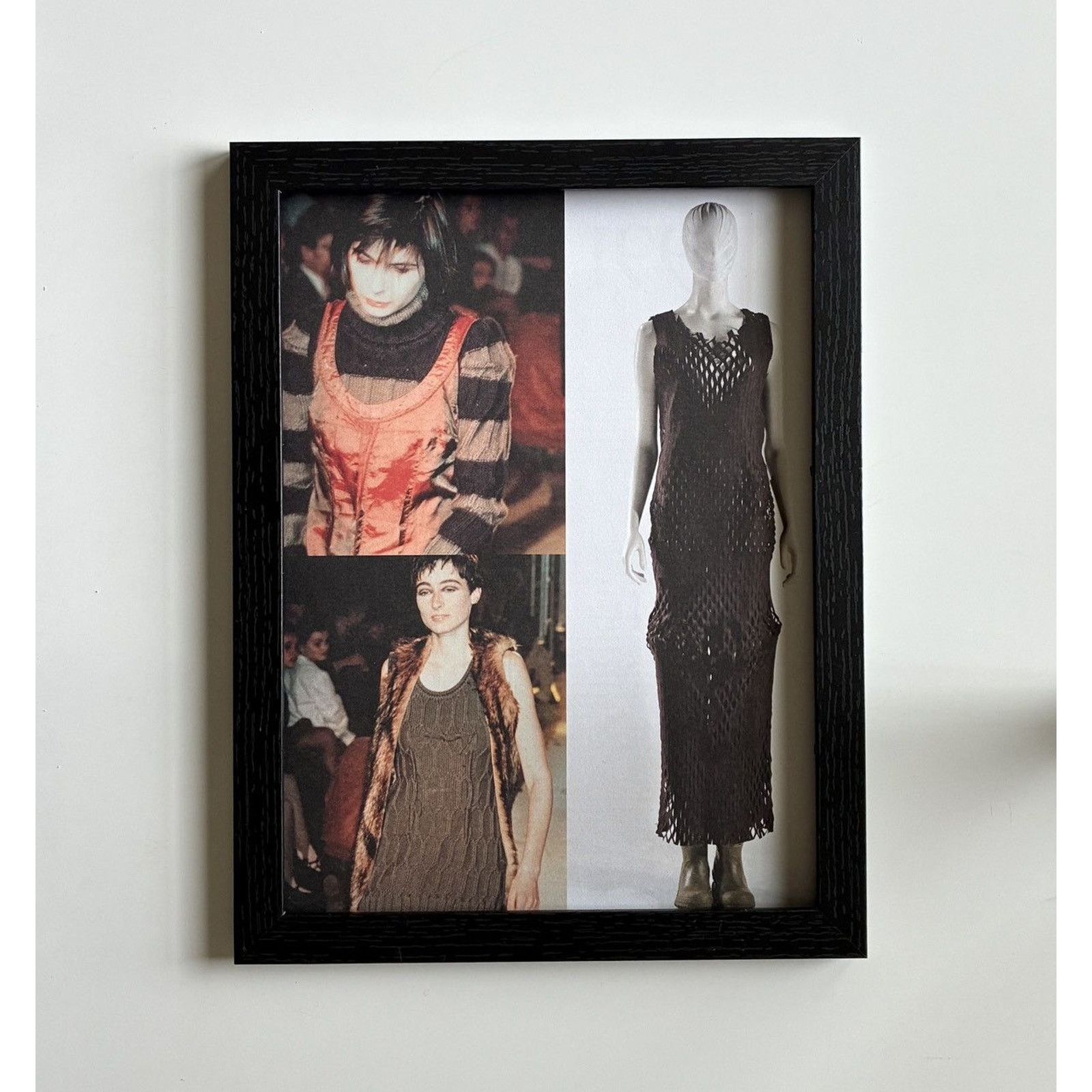 Maison Margiela × Vintage Maison Margiela Archive Fashion photo framed 9x12 Size ONE SIZE - 1 Thumbnail