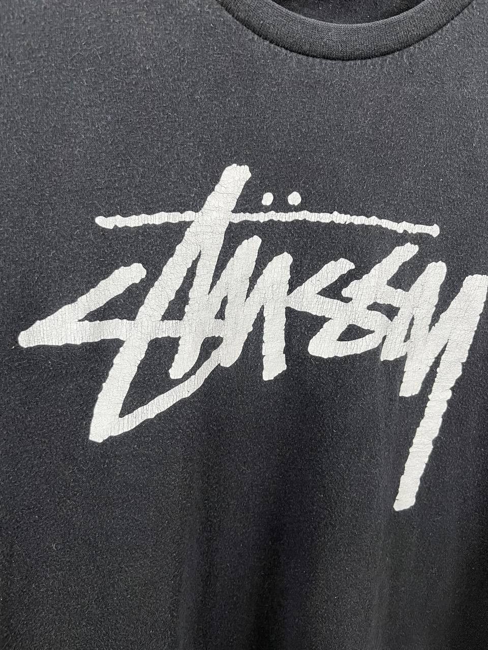 Stussy Vintage Stussy T-Shirt Big Logo Black Size S Size US S / EU 44-46 / 1 - 2 Thumbnail