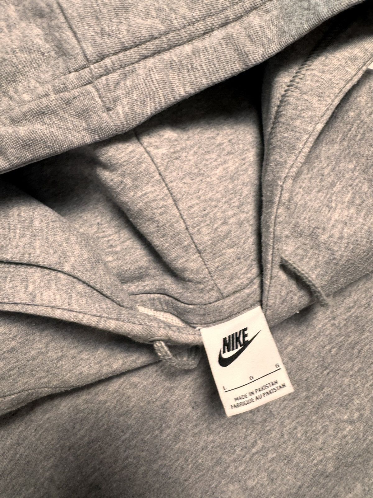 Nike × Vintage NIKE VINTAGE CENTER LOGO OVERSIZE BOXY HOODIE Size US L / EU 52-54 / 3 - 4 Thumbnail