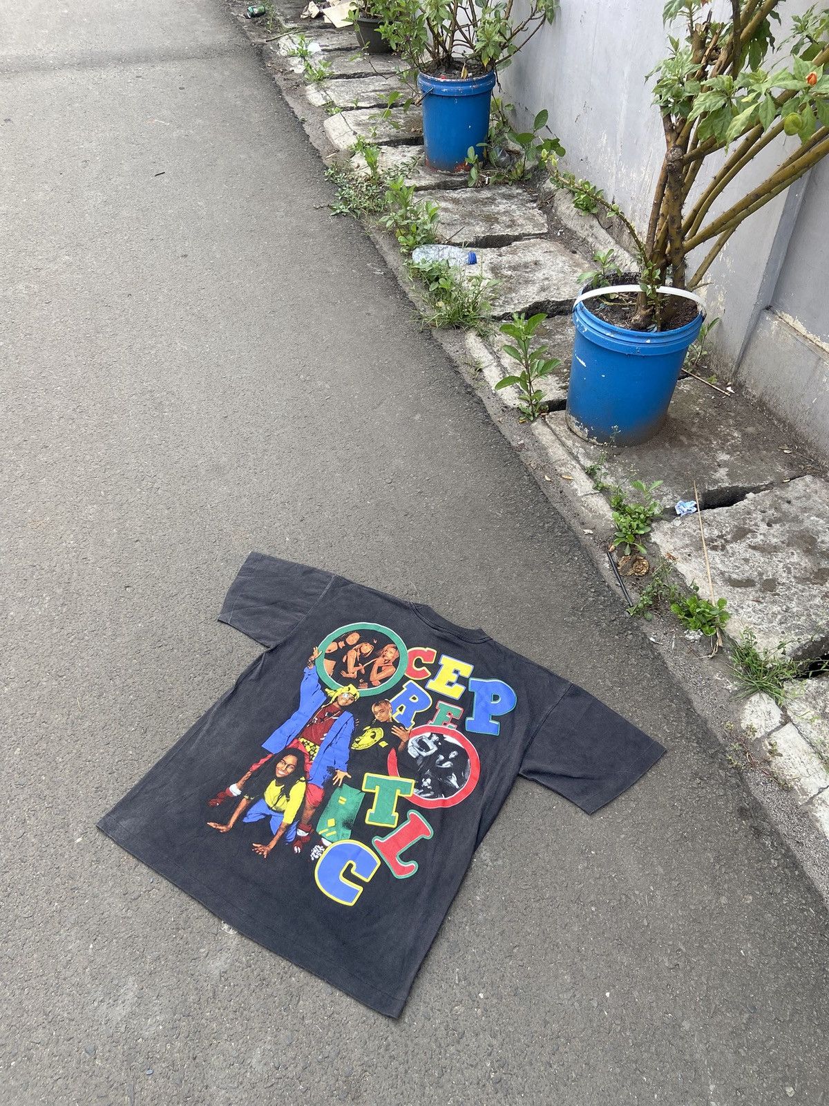 Rap Tees × Vintage TLC RAPTEES BOOTLEG Size US XL / EU 56 / 4 - 5 Thumbnail
