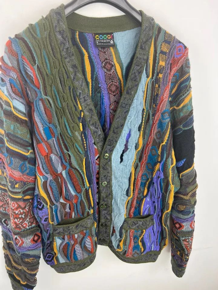 Coogi Vintage COOGI Australia Knit Cardigan Sweater RARE Size M Size US M / EU 48-50 / 2 - 11 Thumbnail