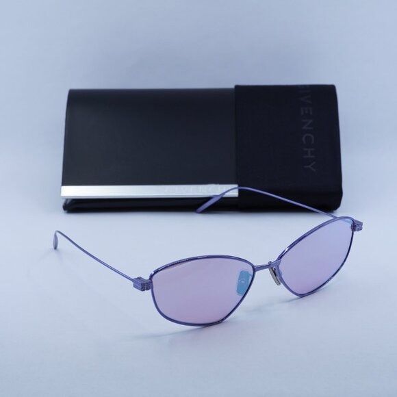 Givenchy 🕶️ New Givenchy GV40059U 84Z Sunglasses - Violet Frame Size ONE SIZE - 1 Thumbnail