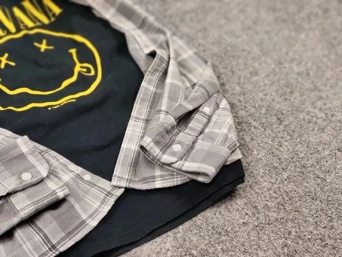 Flannel × Vintage Vintage Flannel Shirt Travis Scott Y2K USA Style Size US M / EU 48-50 / 2 - 6 Thumbnail