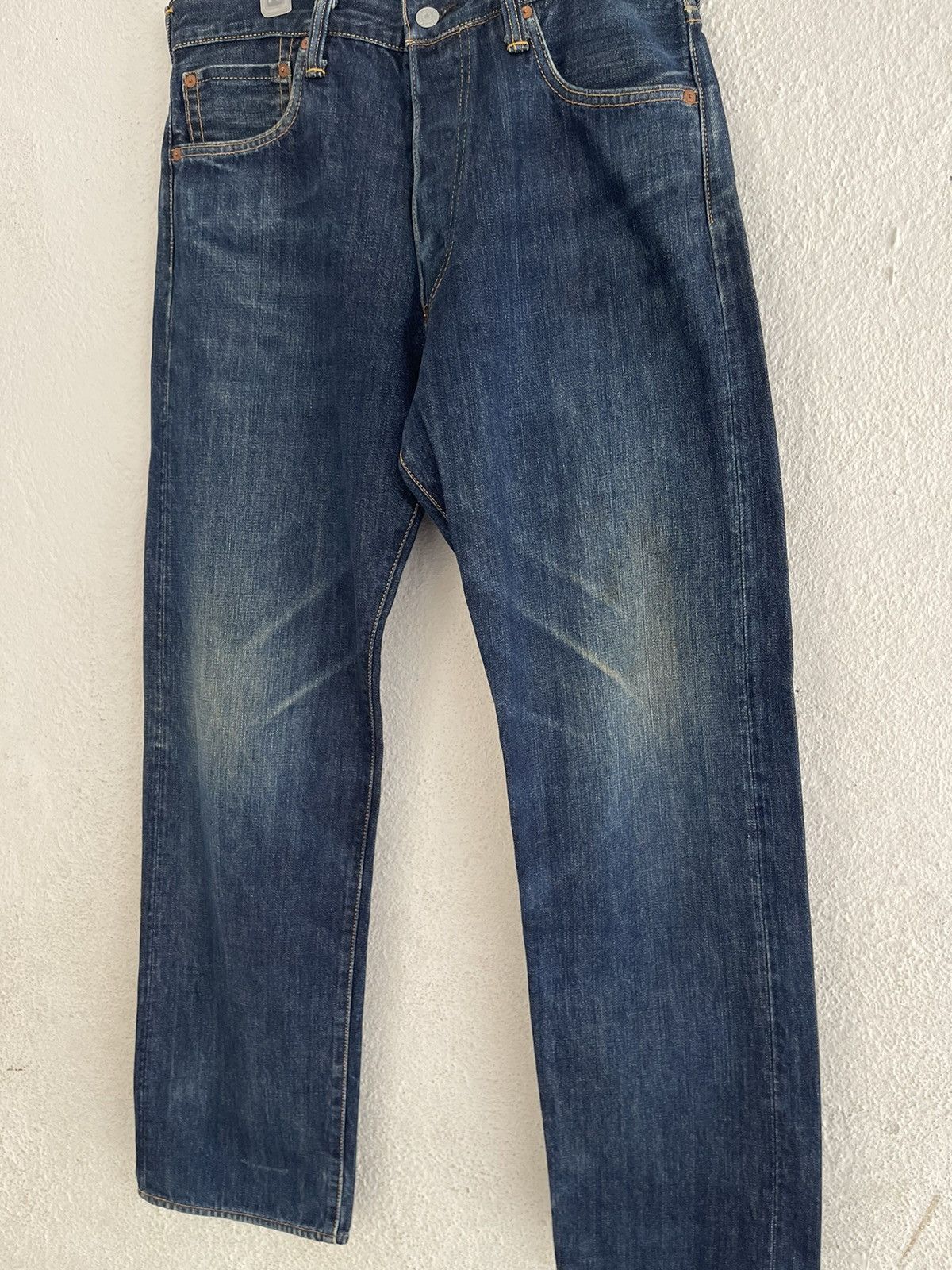 Evisu Evisu Lot 2000 Seagull Logo Selvedge Denim Jeans Size US 32 / EU 48 - 3 Thumbnail