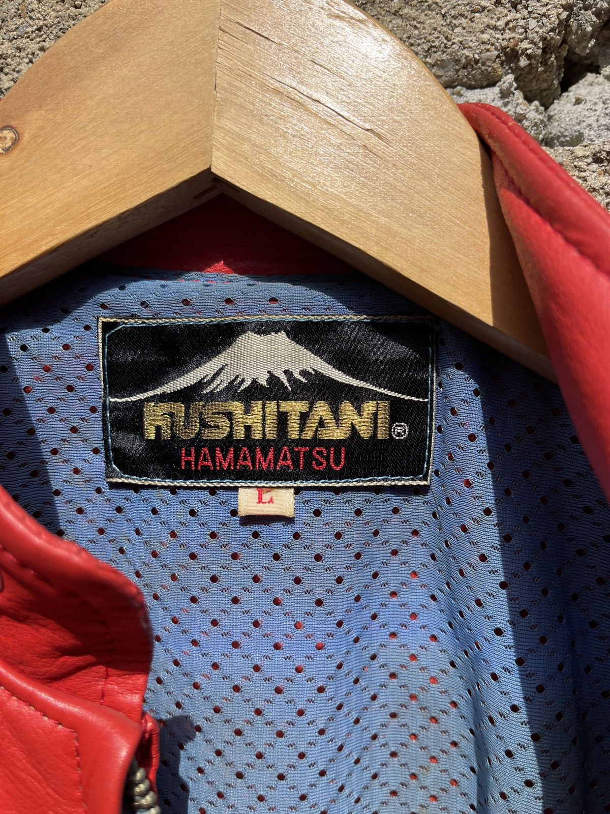 Genuine Leather × Vintage Kushitani Hamamatsu 2 Pieces Overall Leather Racing Set Size US 30 / EU 46 - 17 Thumbnail