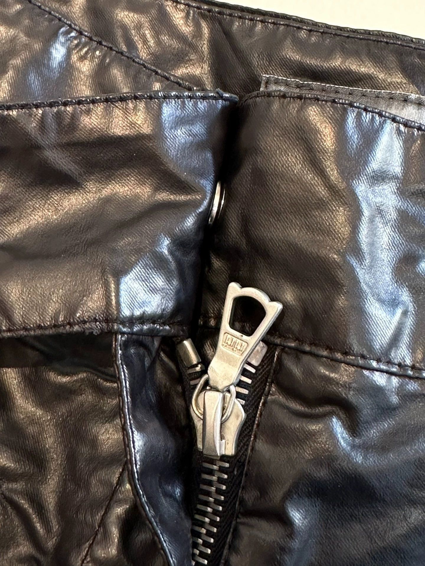Dries Van Noten Dries Van Noten Dries van noten Motorcycle leather pants-2 Size US 36 / EU 52 - 4 Thumbnail