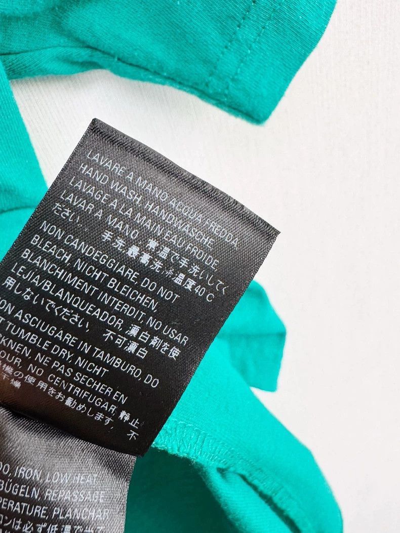 Balenciaga Balenciaga Short Sleeve Teal Tshirt Size XS-2505 Size XS / US 0-2 / IT 36-38 - 5 Thumbnail