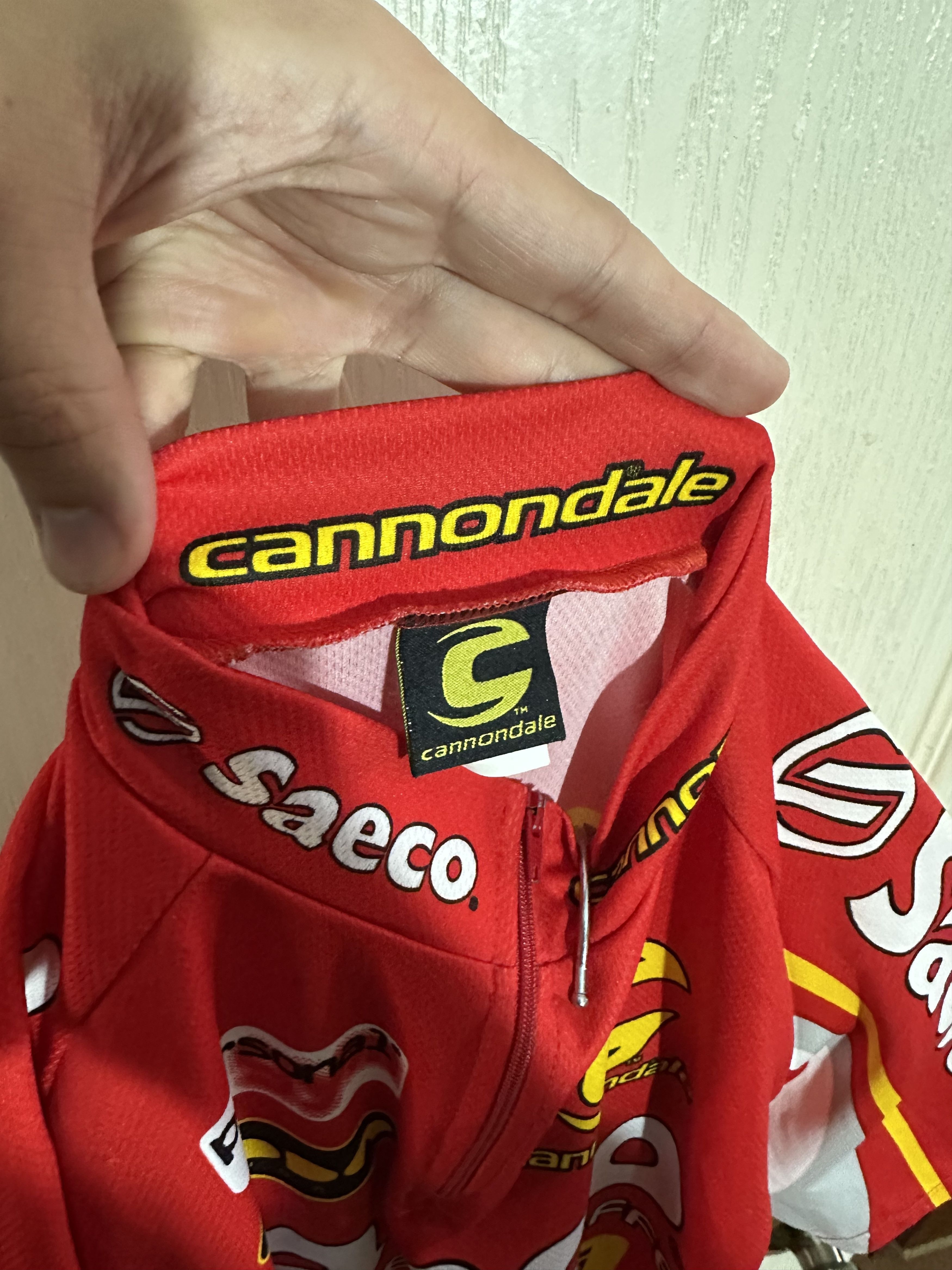 Bicycle Cycling Jersey Mens cannondale Size US L / EU 52-54 / 3 - 6 Thumbnail