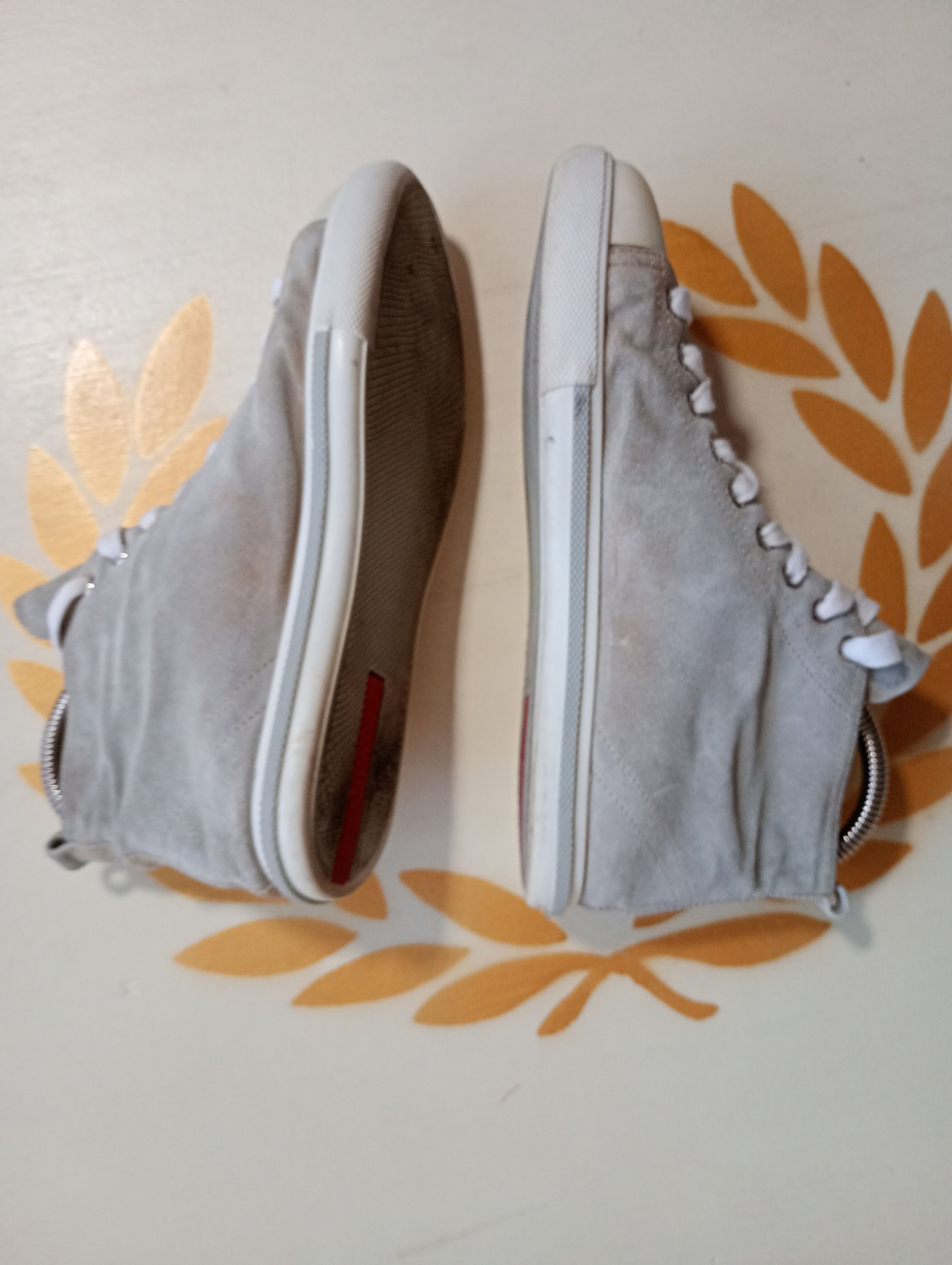 Prada Prada Suede Trainers size 37 Size US 7 / IT 37 - 11 Thumbnail