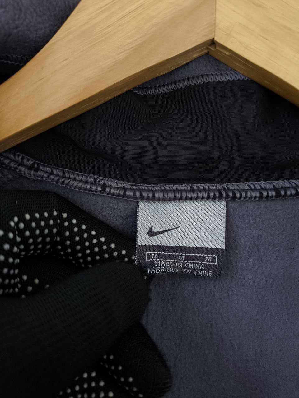 Nike Vintage NIKE Fleece Half Zipper Outdoor Jacket Size US M / EU 48-50 / 2 - 9 Thumbnail