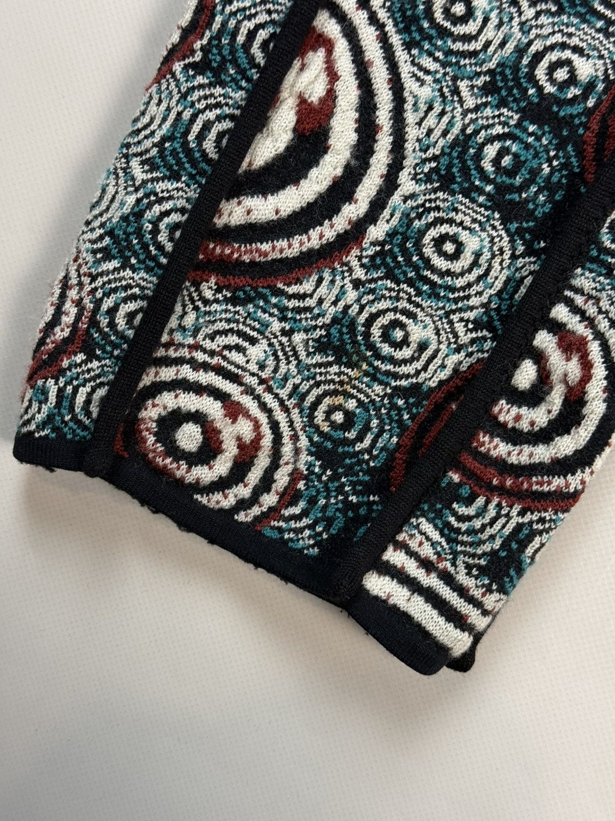 Jean Paul Gaultier Gaultier FW1996 Vintage OP Print Spiral Wool Pants Trousers Size 30" / US 8 / IT 44 - 11 Thumbnail