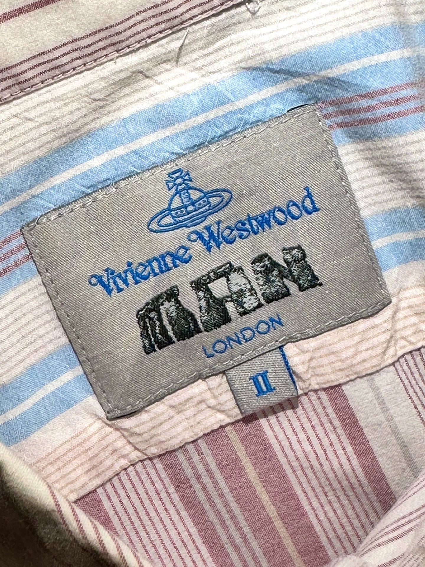 Vivienne Westwood Vivienne Westwood Man 2000s Early Stripe Panel Top Size 2M Size M / US 6-8 / IT 42-44 - 5 Thumbnail