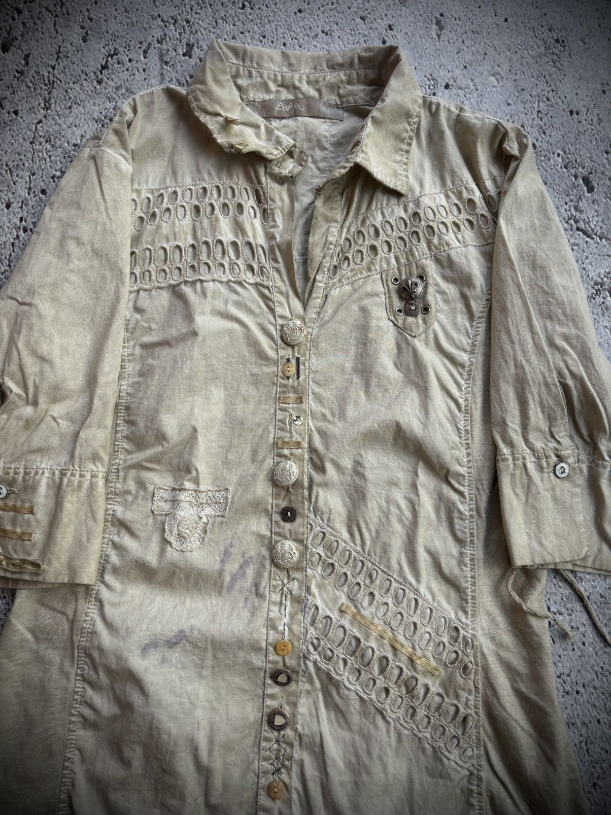Tornado Mart Bottega italy Shirt Size S / US 4 / IT 40 - 3 Thumbnail