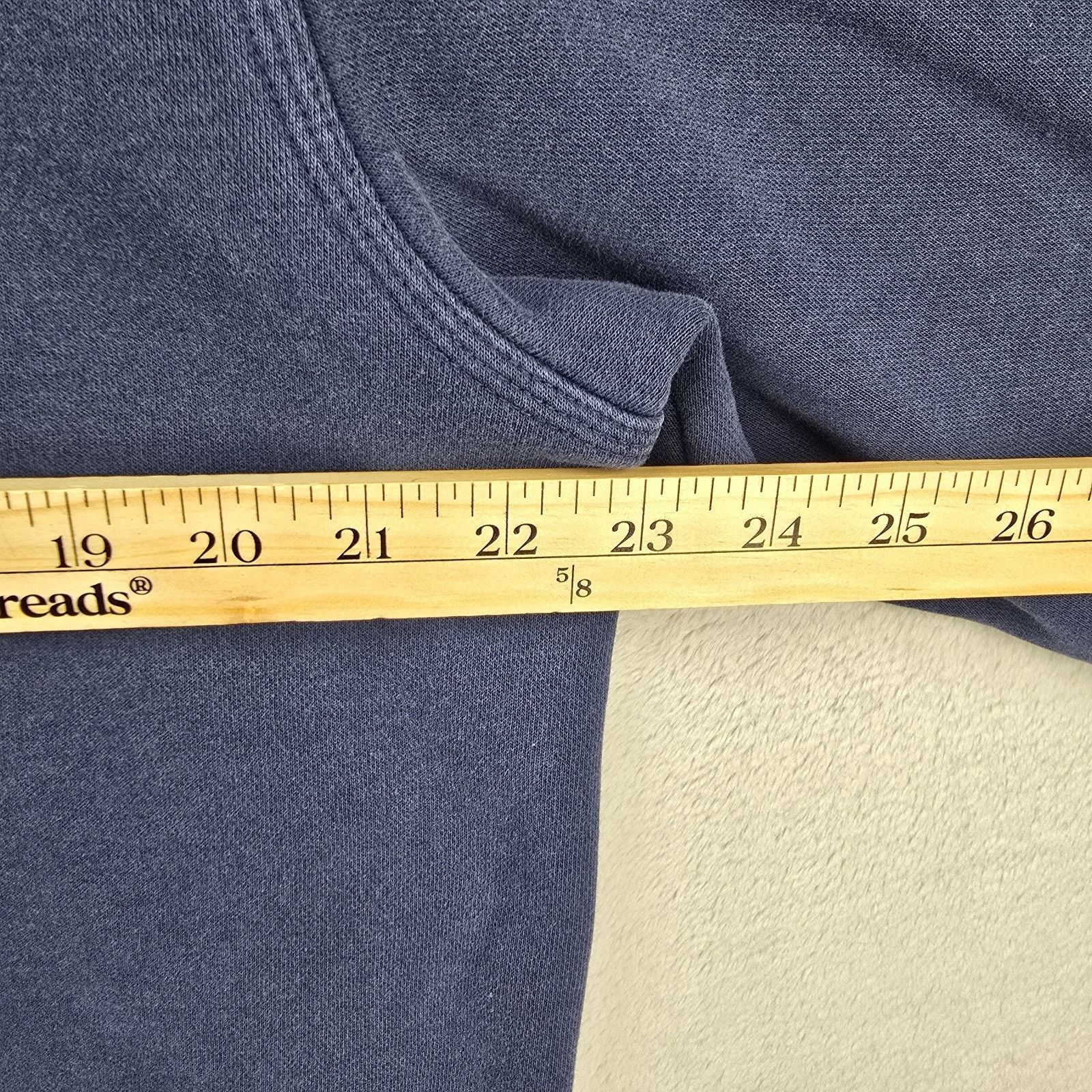 Nike Nike US Navy Football Sweatshirt Large Center Swoosh Y2K Vtg Size US L / EU 52-54 / 3 - 8 Thumbnail