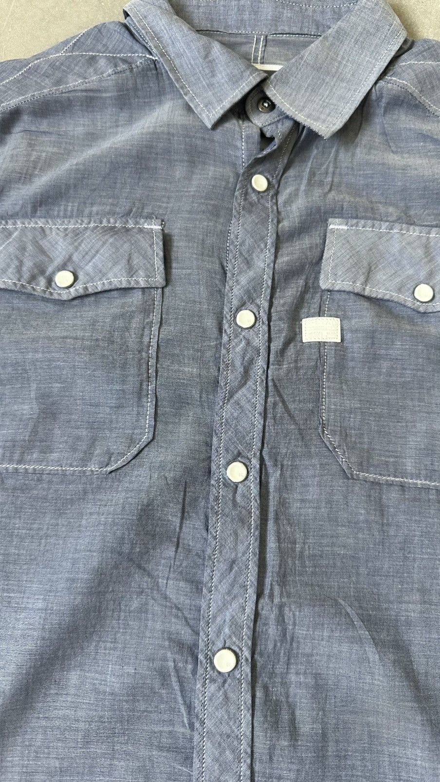 G-Star G-STAR RAW DENIM THIN SHIRT Size US L / EU 52-54 / 3 - 5 Thumbnail