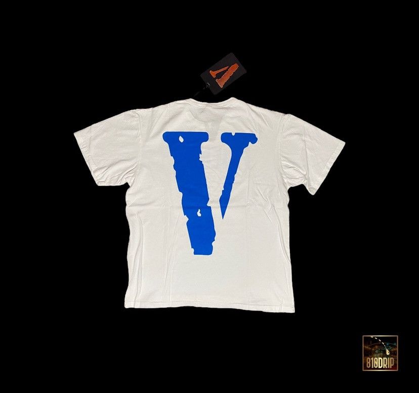 Vlone Vlone Blue Friends Tee White (XL) Size US XL / EU 56 / 4 - 2 Thumbnail