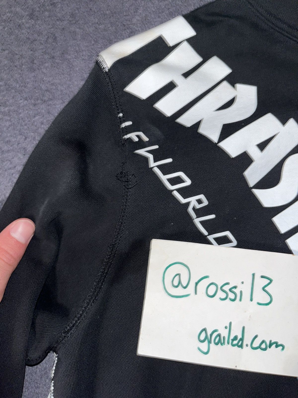 Huf × Thrasher Huf x Thrasher All Over Hoodie Size US L / EU 52-54 / 3 - 5 Thumbnail
