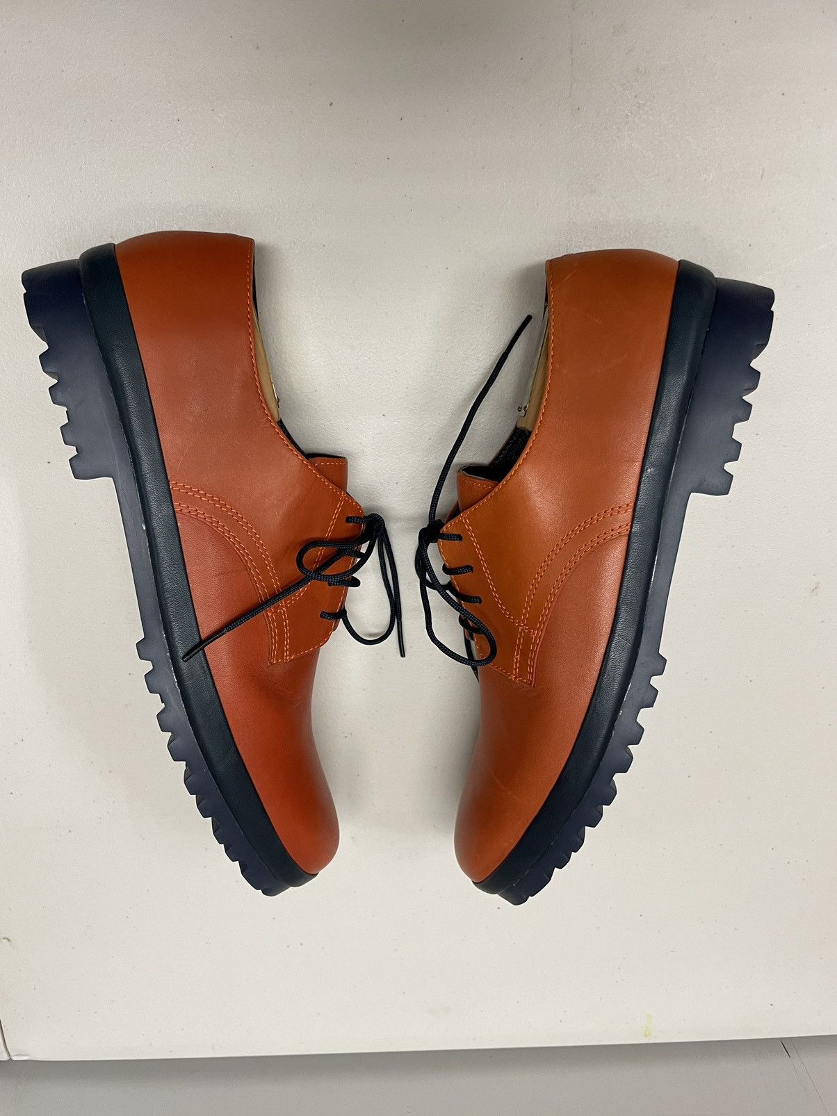 Camper Pegaso Blucher Oxford Lightweight Shoes Formal Leather Size US 11 / EU 44 - 7 Thumbnail