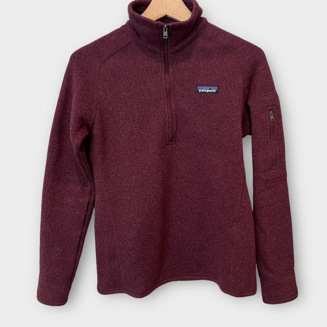Patagonia Patagonia Better Sweater Quarter-Zip Fleece Pullover Small Size S / US 4 / IT 40 - 1 Thumbnail