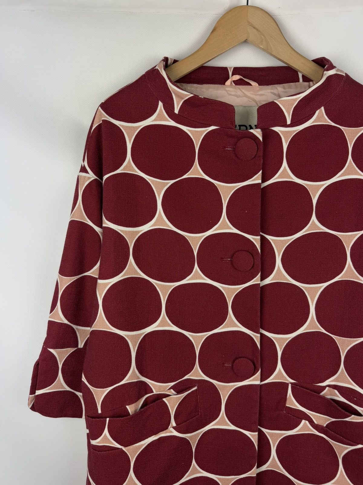 Herno Herno Ladies Polka Dot Trench Coat Jacket Size 44 Size M / US 6-8 / IT 42-44 - 4 Thumbnail