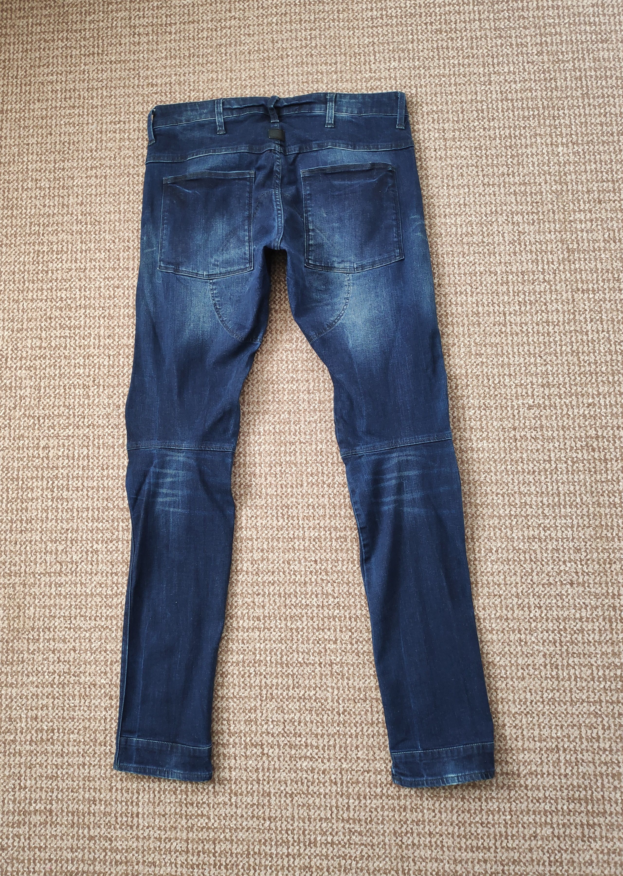 G-Star G-Star Raw 5620 3D Knee Super Slim Denim Jeans sz W33 L34 Size US 33 - 2 Thumbnail