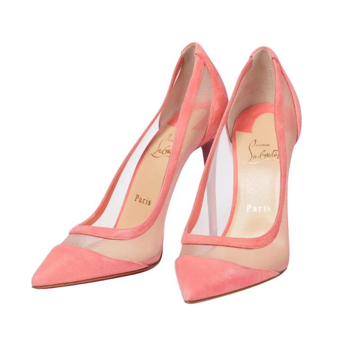 Christian Louboutin o1wfsh0625 Pumps in Pale Pink Size US 6 / IT 36 - 3 Thumbnail