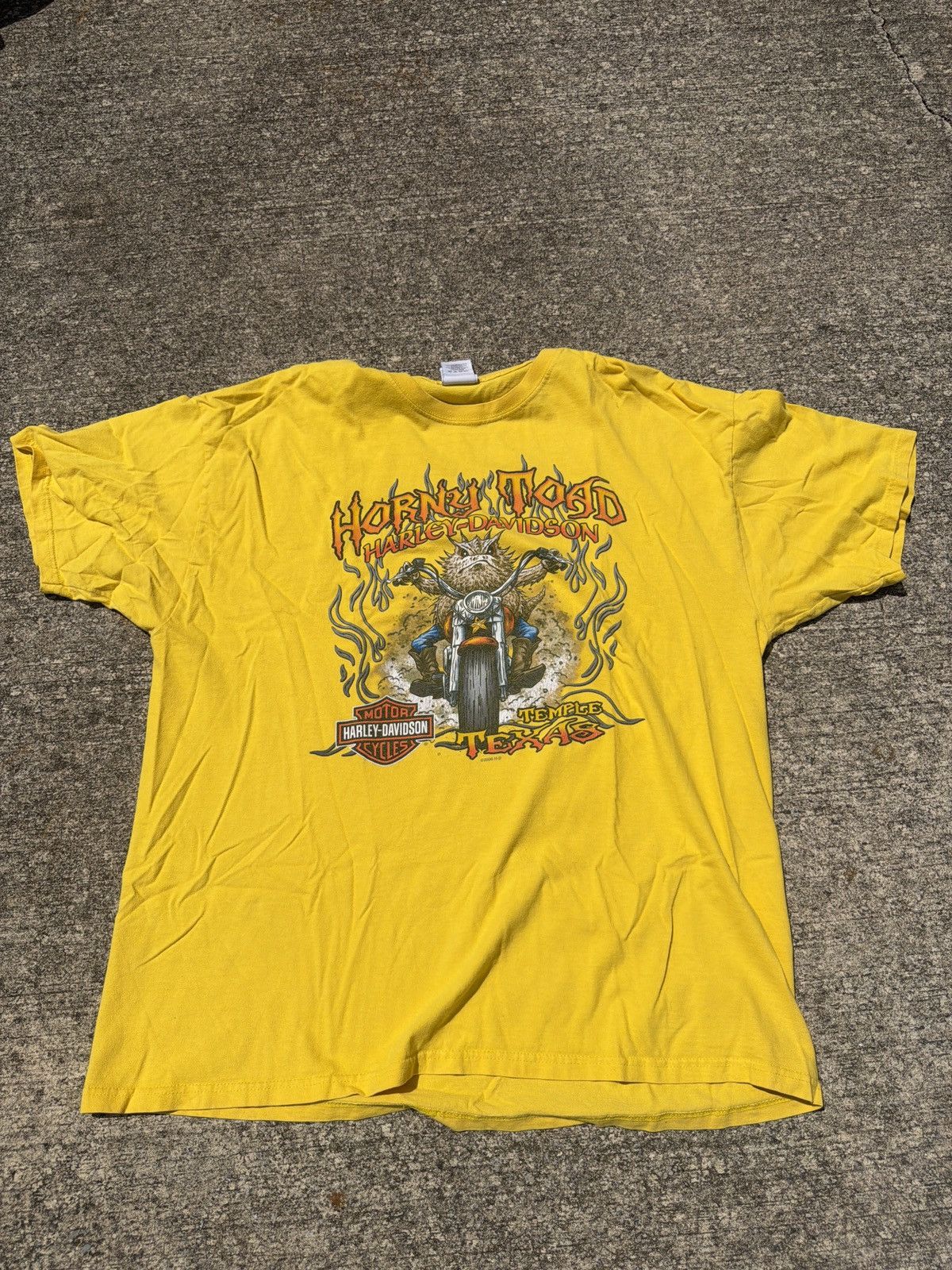 Vintage Harley Spiky Toad Tee Size US XXL / EU 58 / 5 - 1 Thumbnail