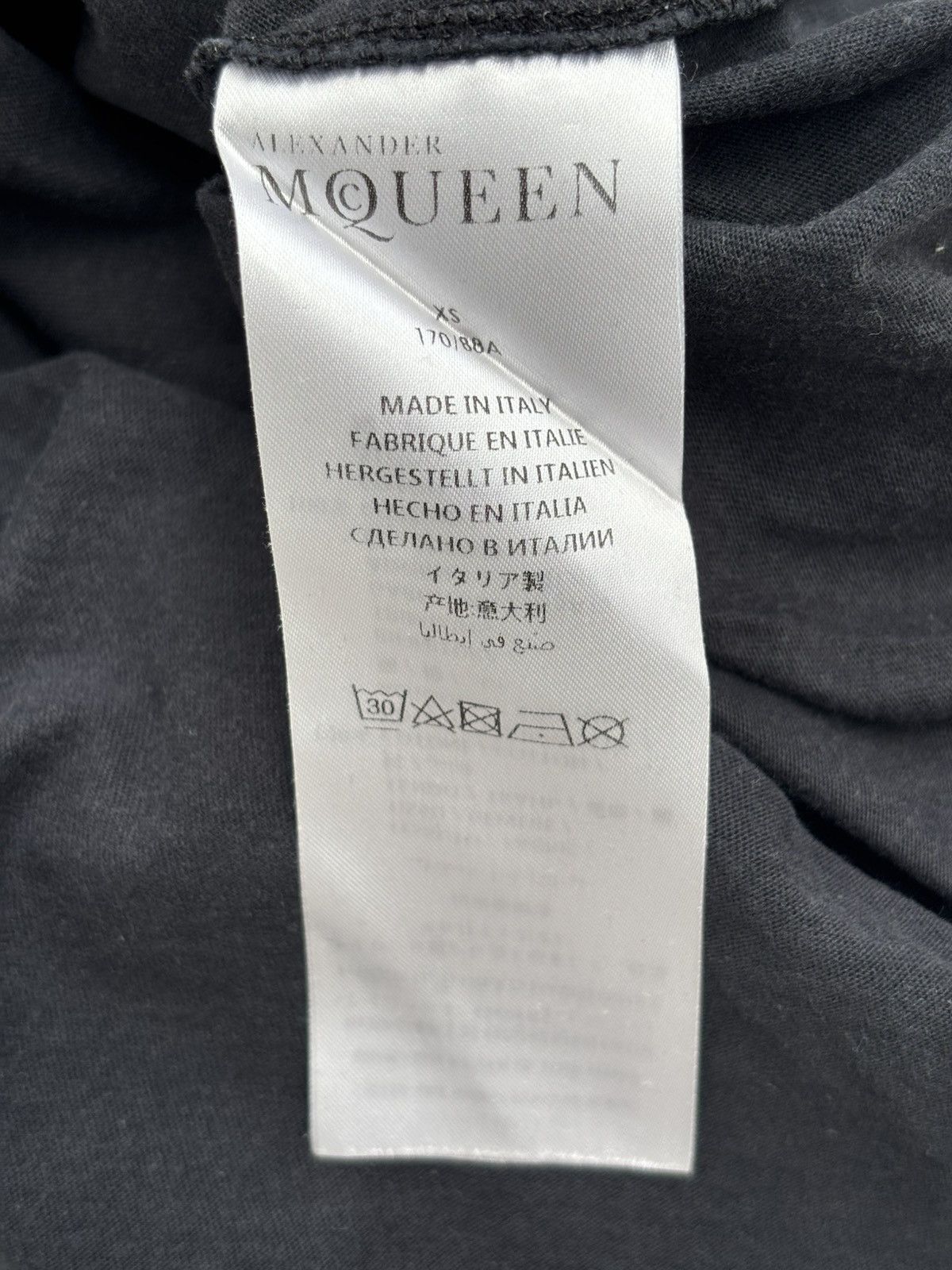 Alexander McQueen SS18 Dark Romantic Skull Print T-shirt Size US XS / EU 42 / 0 - 5 Thumbnail
