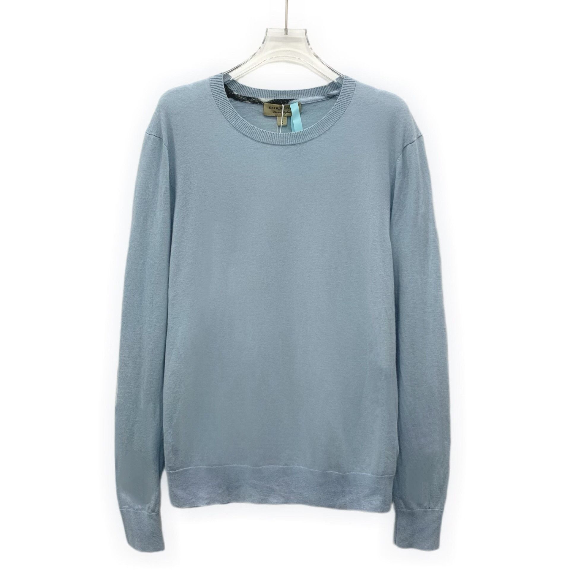 Burberry Burberry Knit Blue Sweater S Women Size S / US 4 / IT 40 - 1 Thumbnail