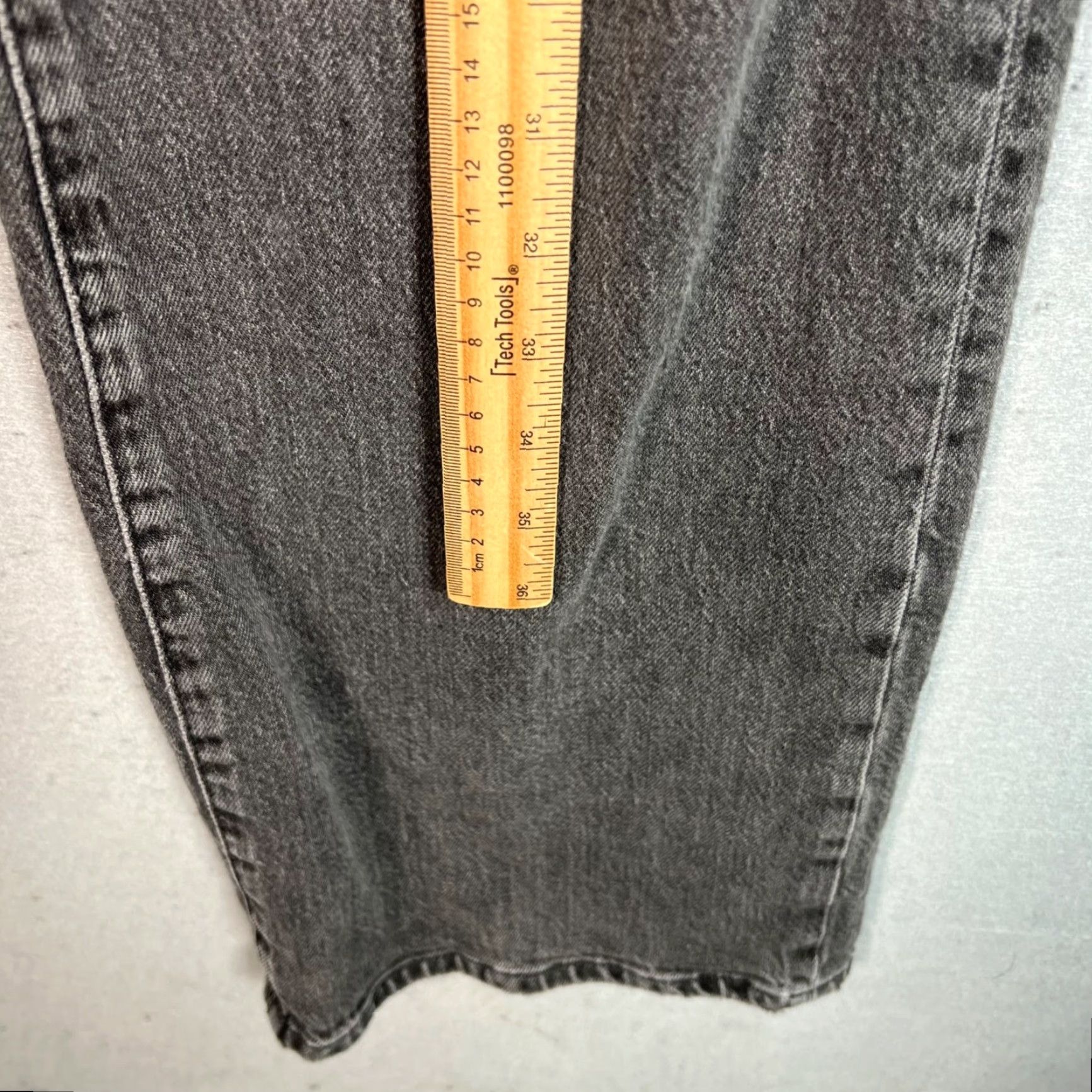 Bdg BDG Urban Outfitters Gray Distressed High-Rise Flare Jeans Womens Size 34 Size 24" / US 00 / IT 34 - 6 Thumbnail
