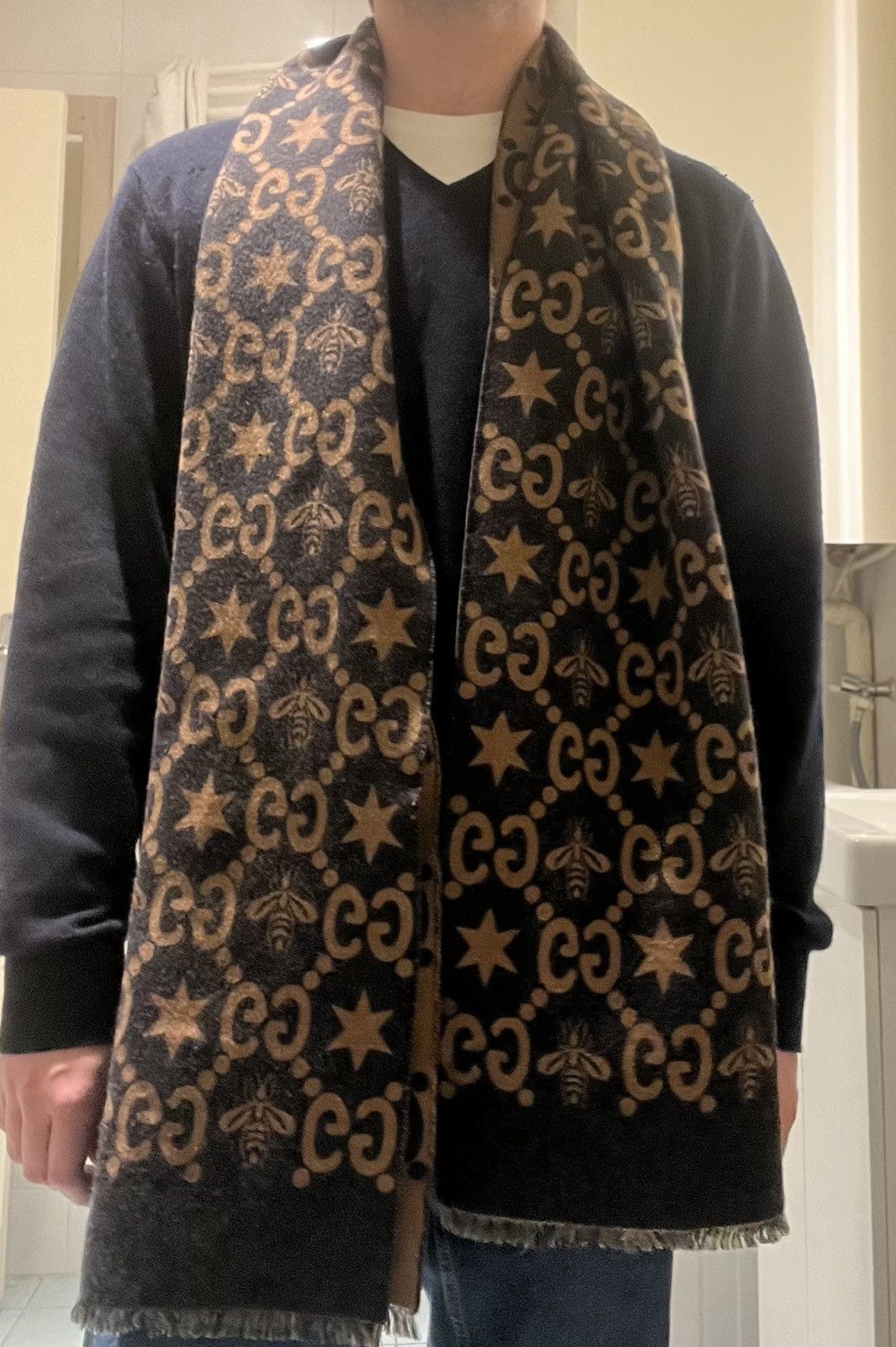 Gucci Gucci long scarf Size ONE SIZE - 6 Thumbnail