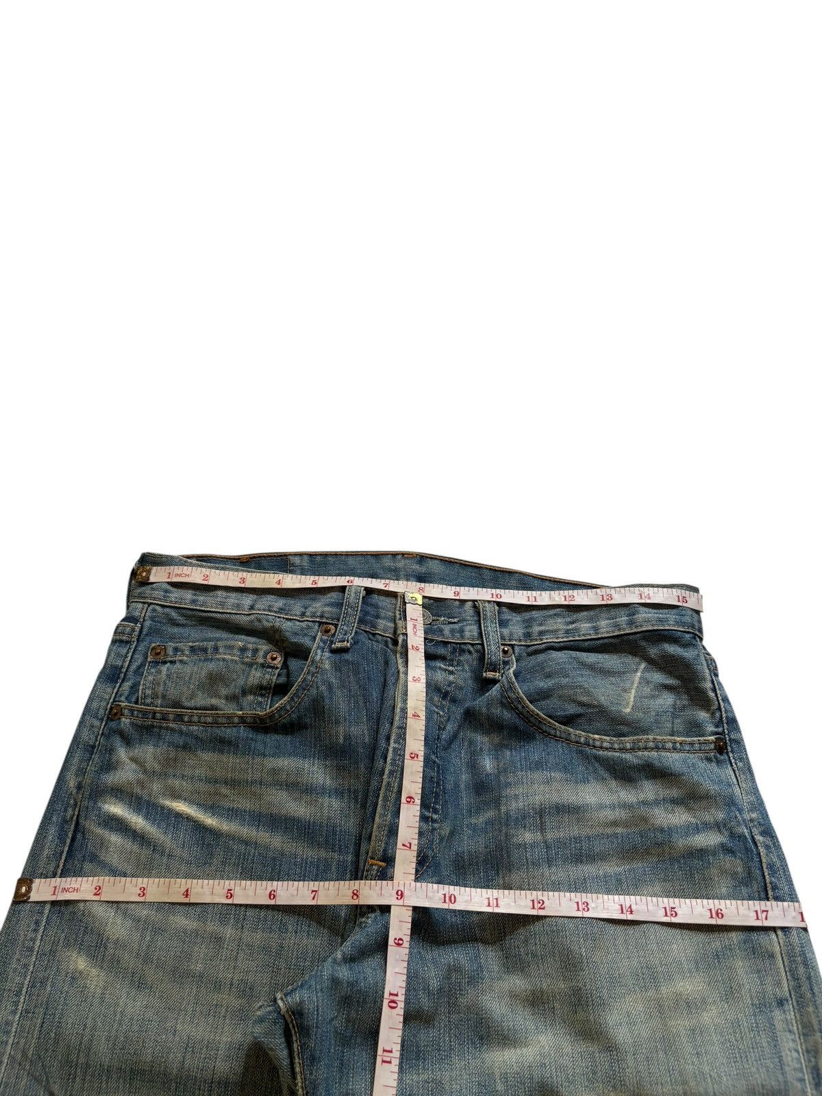 Levi's Vintage 90s Levis 501 Mud Wash Loose Baggy Jeans Size US 32 / EU 48 - 11 Thumbnail