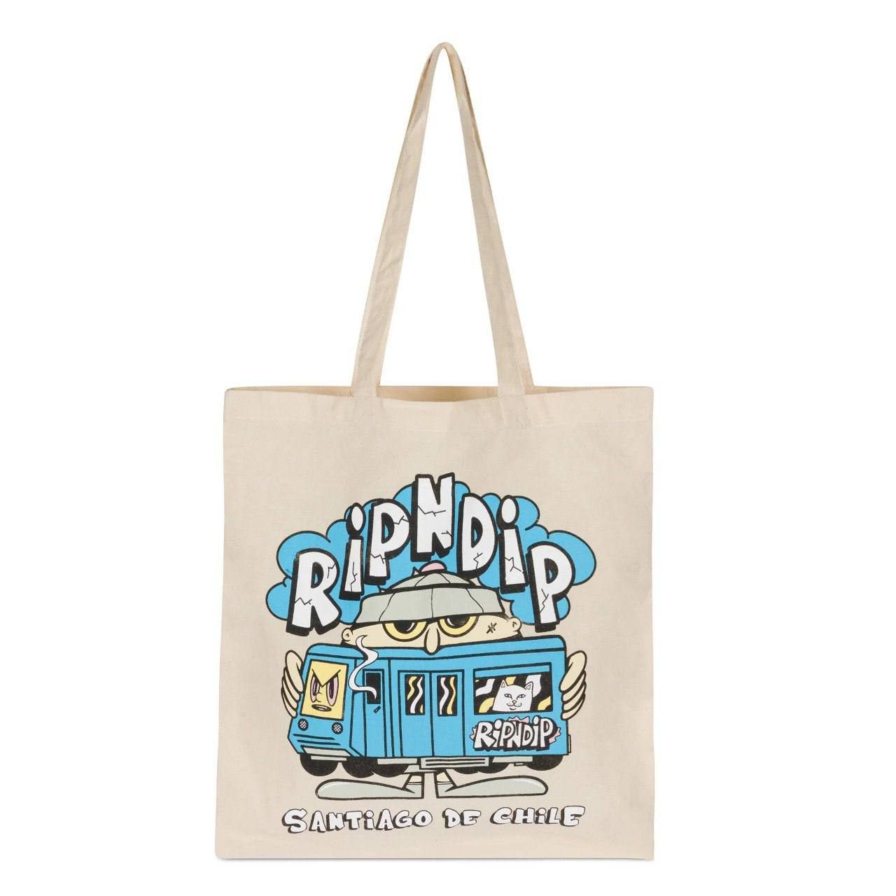 Rip N Dip x Ripndip Nerm In Chile Tote Bag in Beige, Men's