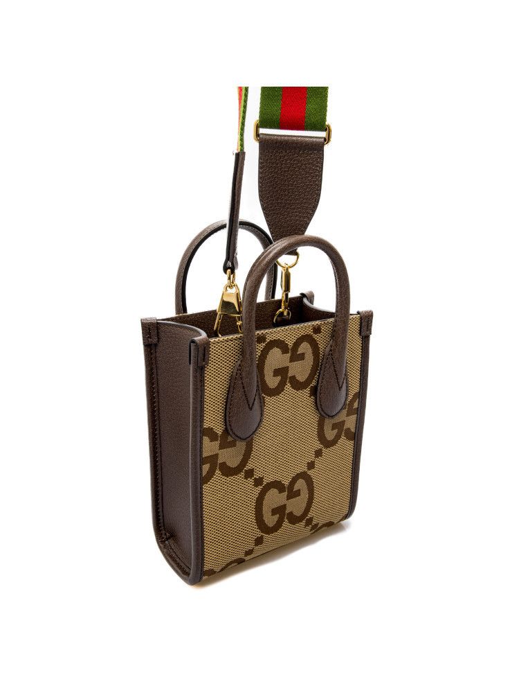 Gucci o1s1wg110125 Size: OS / Jumbo GG Mini Tote Bag Beige/Brown Size ONE SIZE - 4 Thumbnail