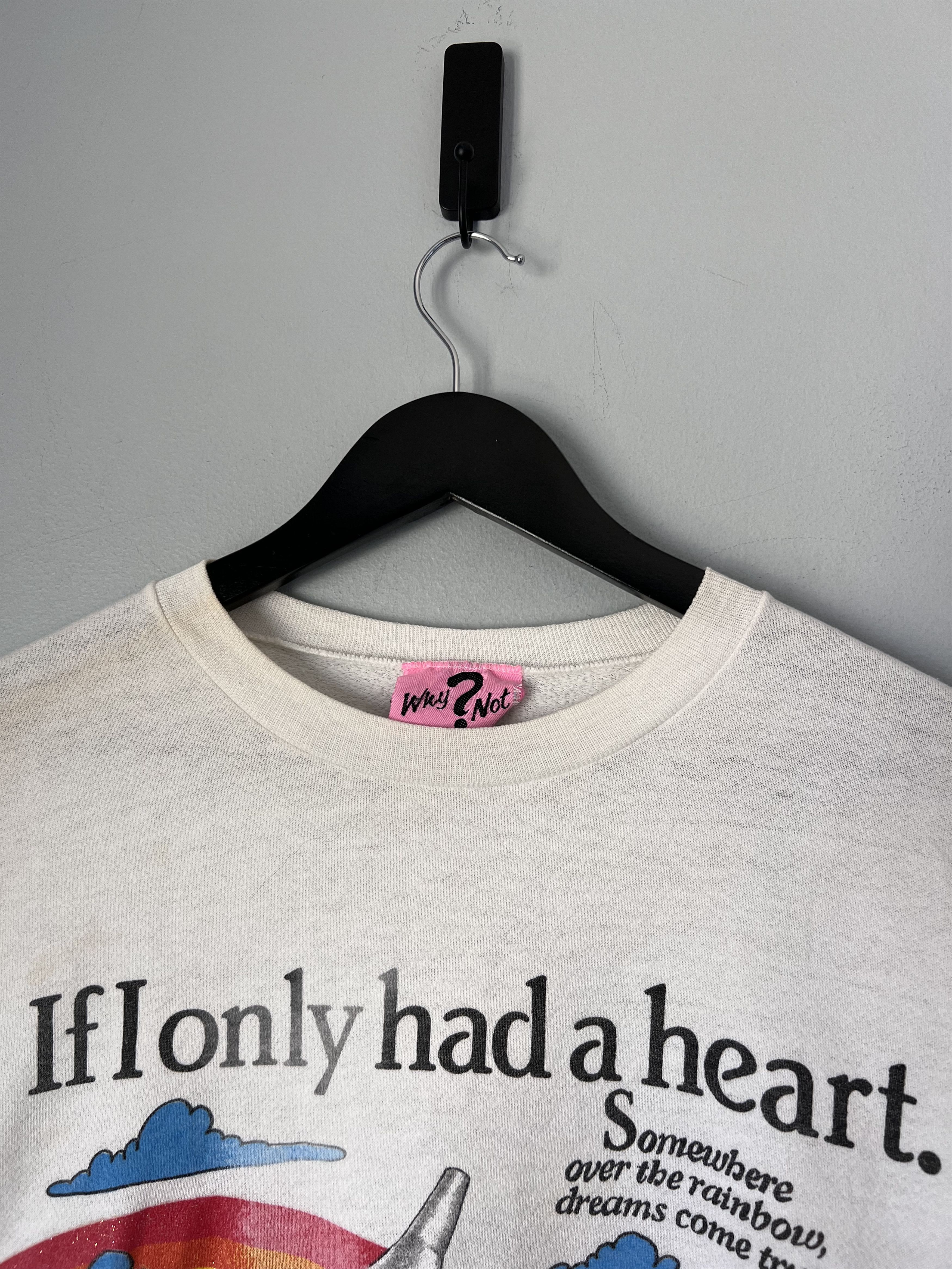 Vintage Vintage 1980s Tin Man Wizard of Oz Crewneck Sweatshirt Size US M / EU 48-50 / 2 - 2 Thumbnail