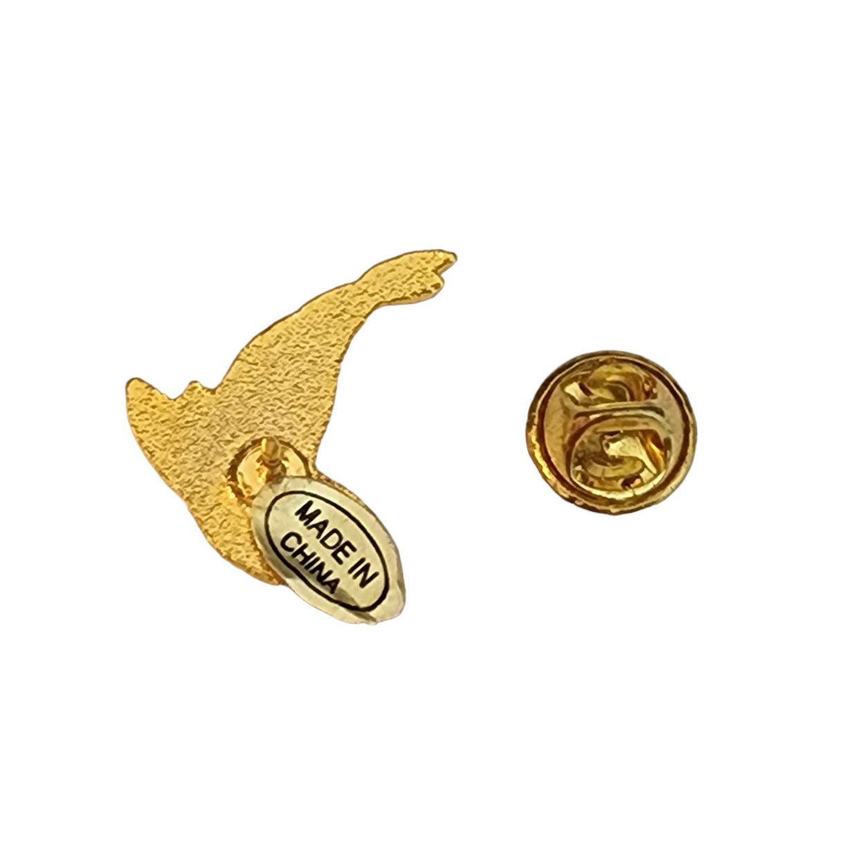Unknown London Gold tone seal lapel pin Size ONE SIZE - 5 Thumbnail