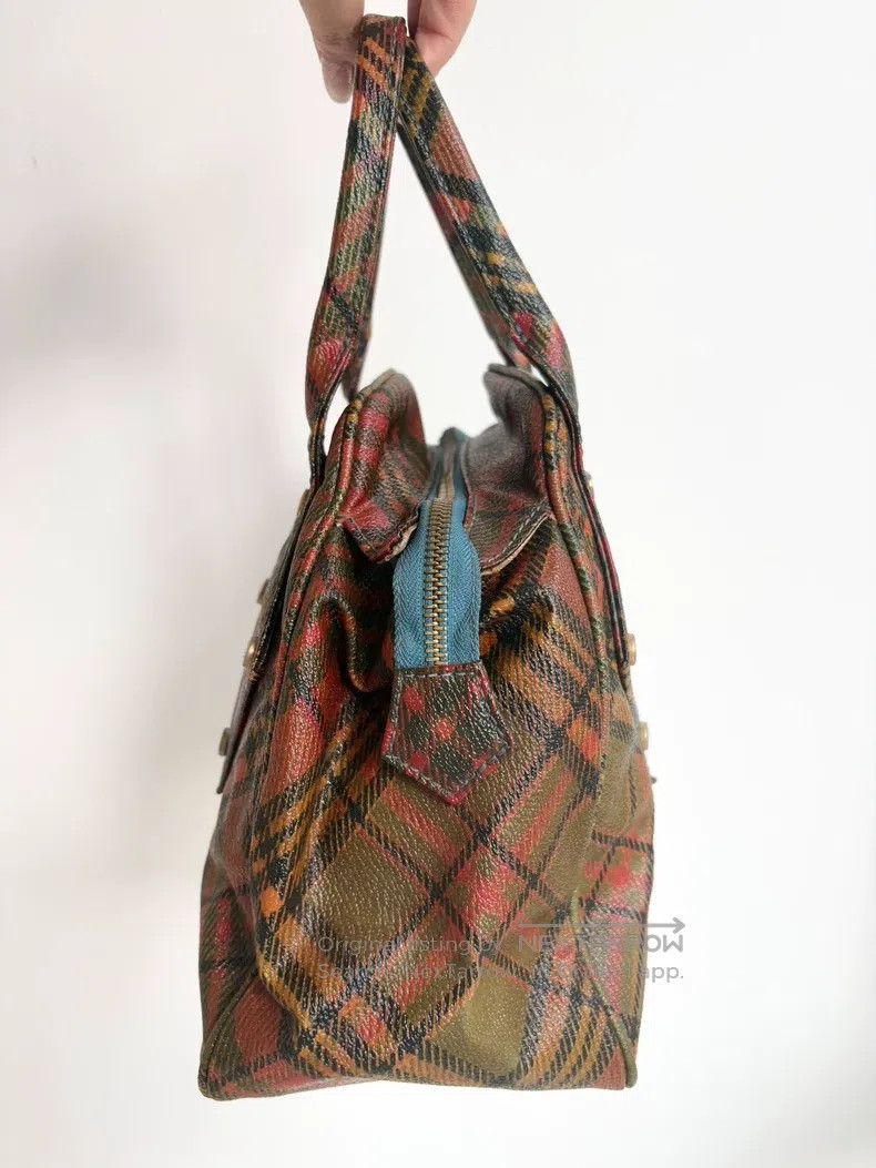 Vivienne Westwood Vivienne Westwood size os Vintage Patchwork Plaid Bowling H Size ONE SIZE - 4 Thumbnail
