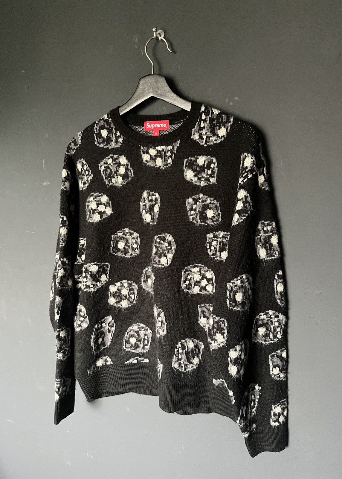 Supreme Ik FW22 Supreme Dice Crewneck Sweater Size Small Size US S / EU 44-46 / 1 - 3 Thumbnail