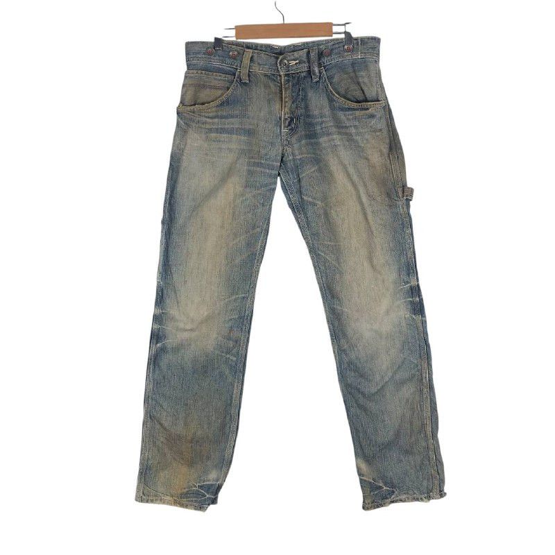 Edwin Vintage Edwin 503 Blue Trip Denim Jean Size US 30 / EU 46 - 1 Thumbnail