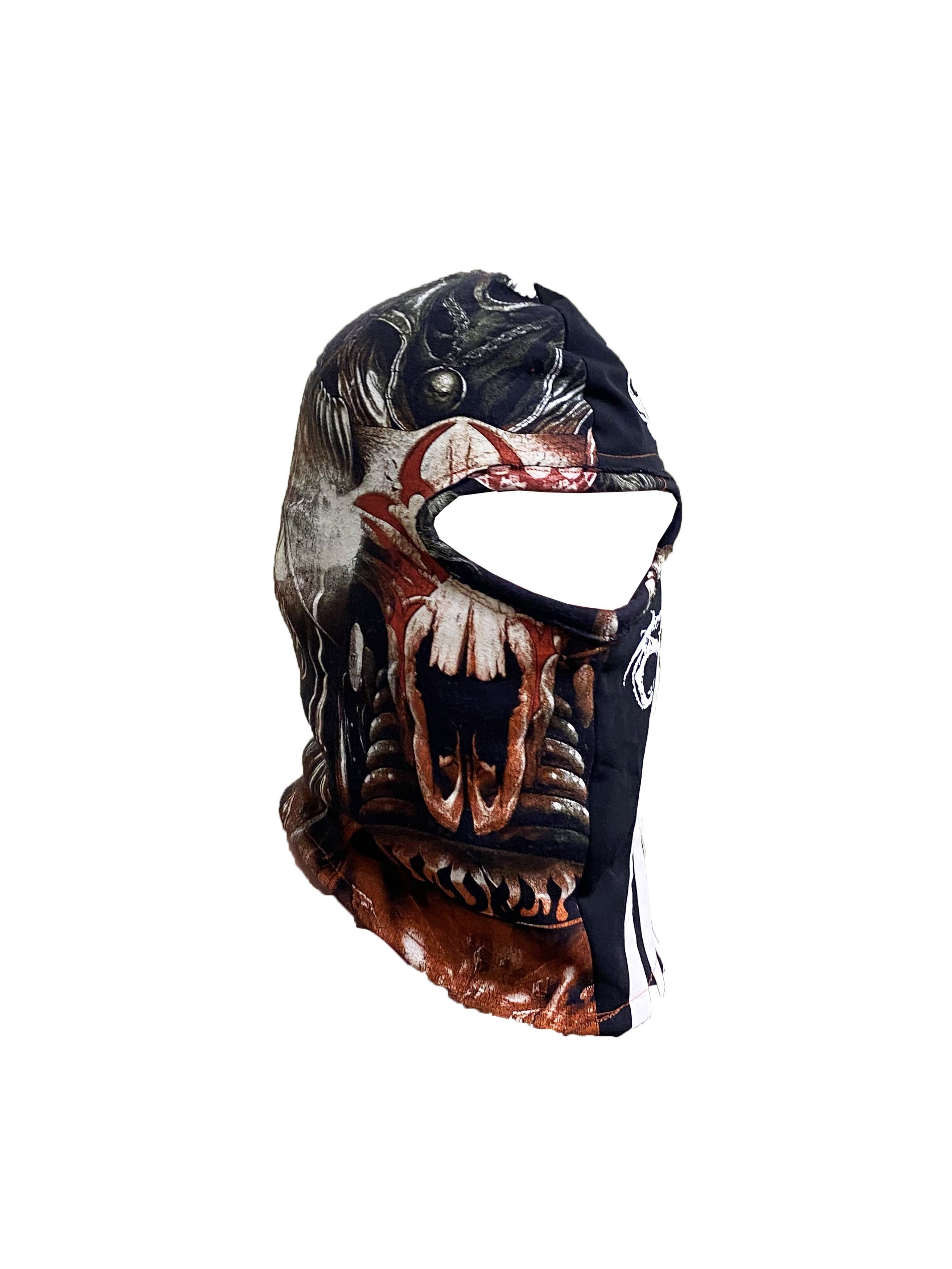Grailed 1 OF 1 Custom Handmade Full Face Print Balaclava Size ONE SIZE - 3 Thumbnail