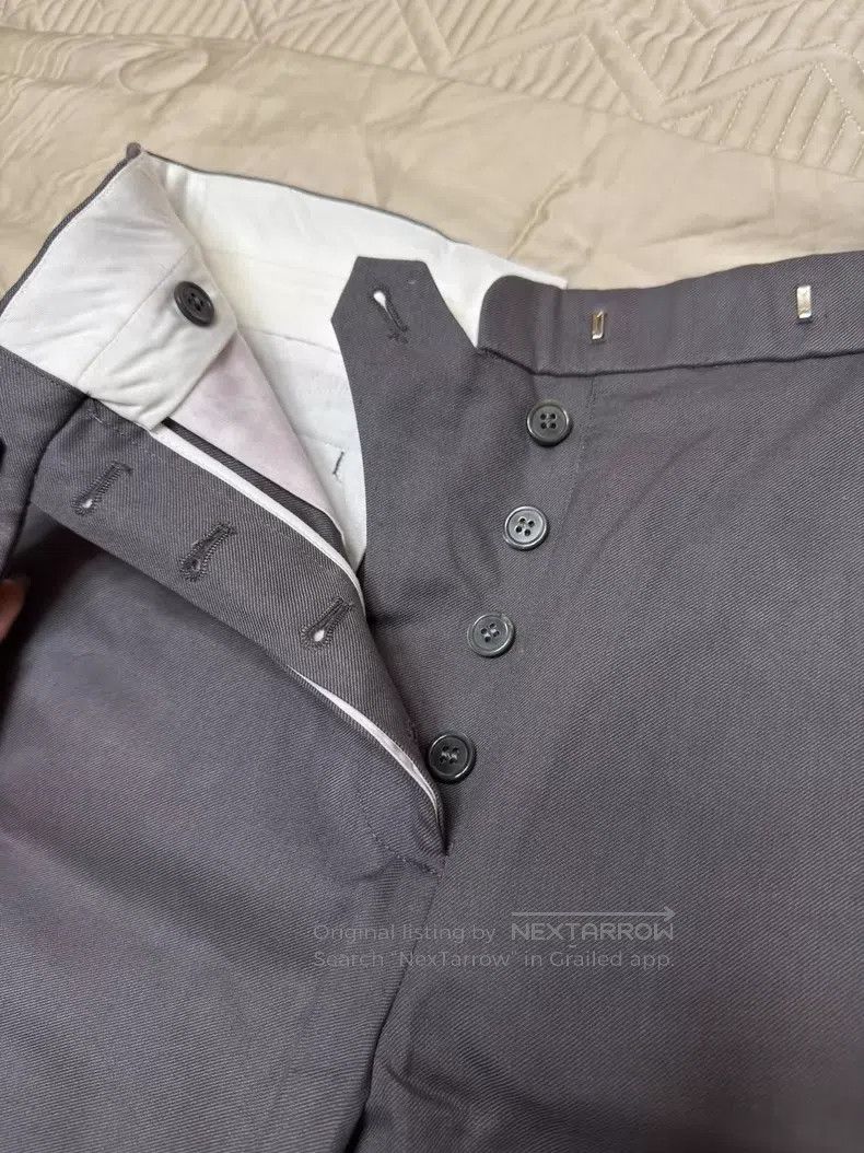 Thom Browne Thom Browne Grey Shorts Size 26" / US 2 / IT 38 - 2 Thumbnail